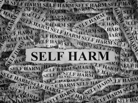 Self-harm abuse in adults is a serious issue.